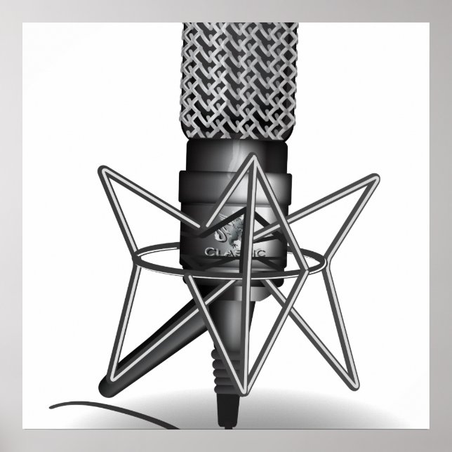 Microphone Poster (Front)