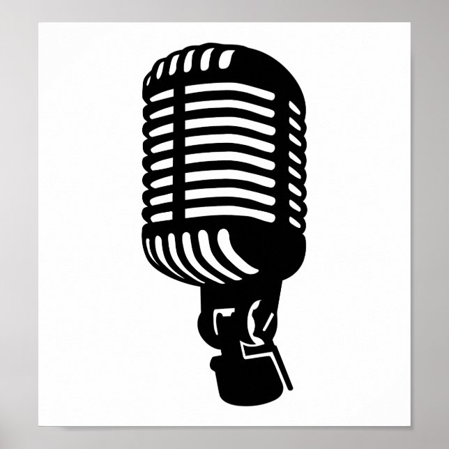 Microphone Poster (Front)