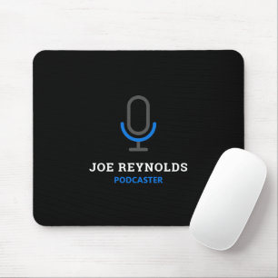 Microphone Symbol, Podcaster, Podcast Mouse Mat