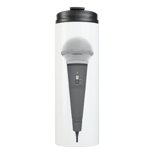 Microphone Thermal Tumbler (Front)