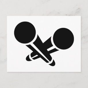 Microphones Postcard