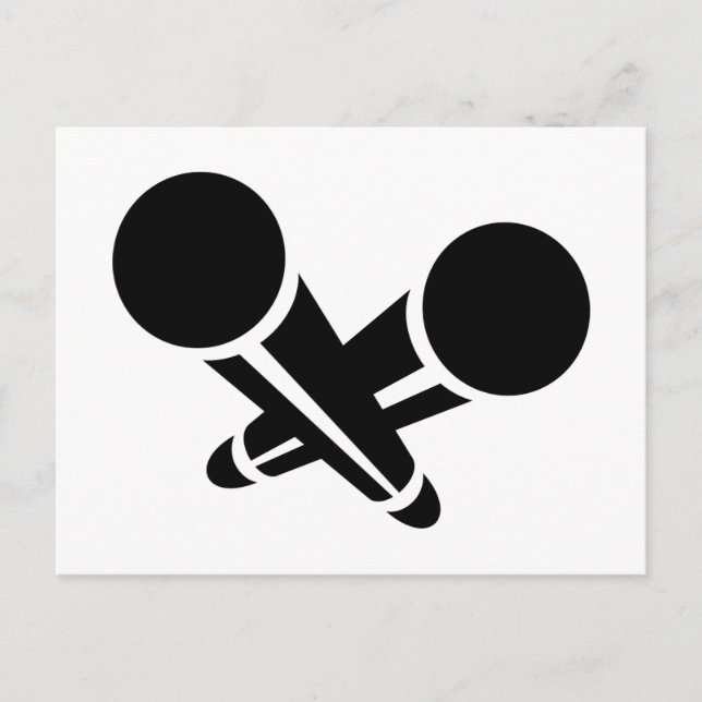 Microphones Postcard (Front)