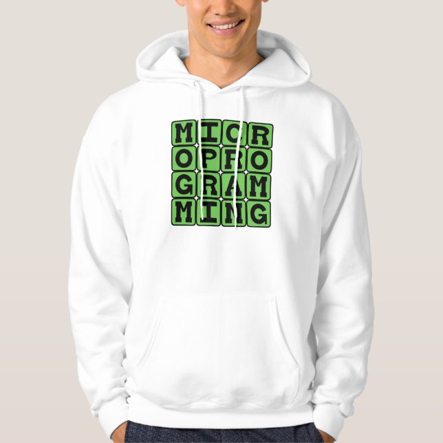Microprogramming, Microcodes for Microprocessors Hoodie (Front)