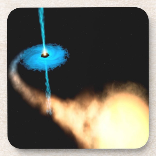 Microquasar Discovered in our Galaxy Coaster (Front)