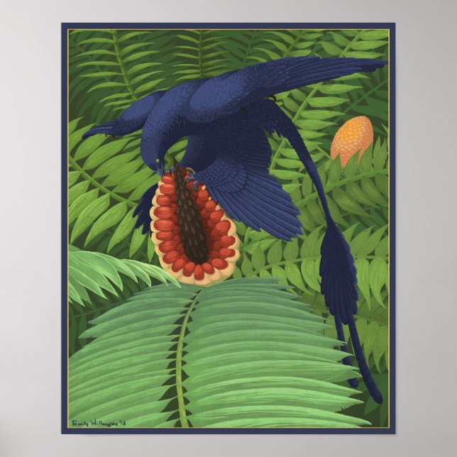 Microraptor Omnivory Poster (Front)