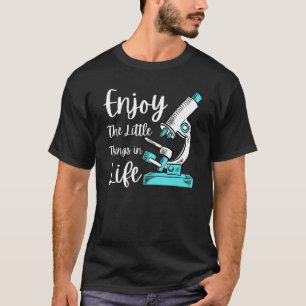 Microscope For Men Women Biology Nerd Science Lab T-Shirt