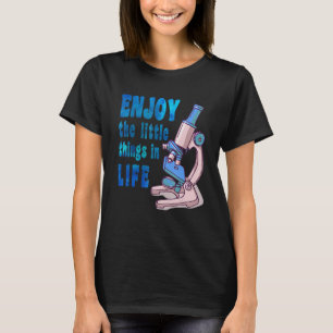 microscope microbiologists biology nerd science la T-Shirt