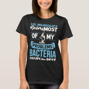 Microscope Microbiology Laboratory Biology Science T-Shirt