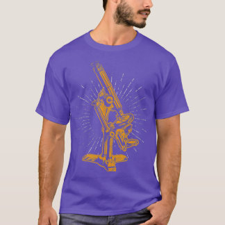 Microscope  Microscopy Gift Science Biology Teache T-Shirt