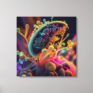 Microscopic Art Canvas Art