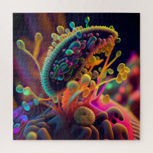 Microscopic Art Puzzle