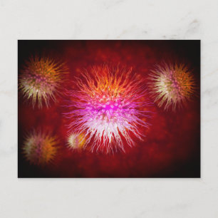 Microscopic View Of Dendrimers 1 Postcard
