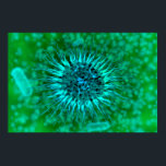 Microscopic View Of Dendrimers 3 Poster<br><div class="desc">Microscopic view of dendrimers.</div>