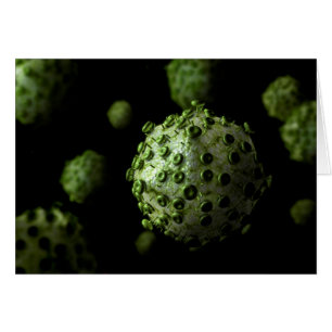 Microscopic View Of HIV Virus 1