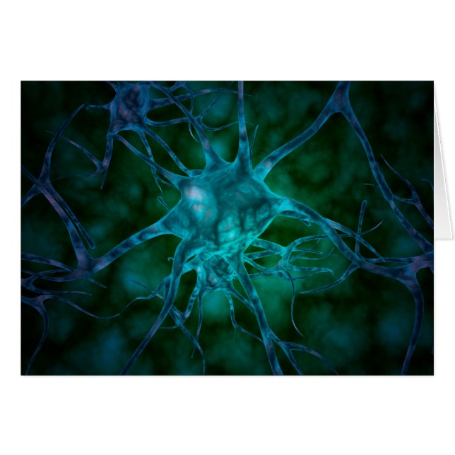 Microscopic View Of Multiple Nerve Cells 2 (Front Horizontal)