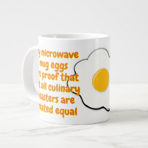 Microwave Eggs Mug with Funny Quote (Egg Omelet)