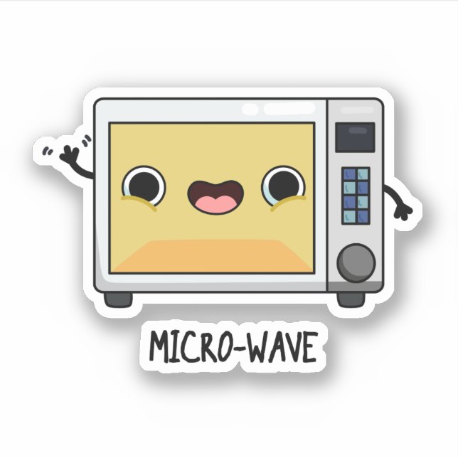 Microwave Funny Pun  (Front)