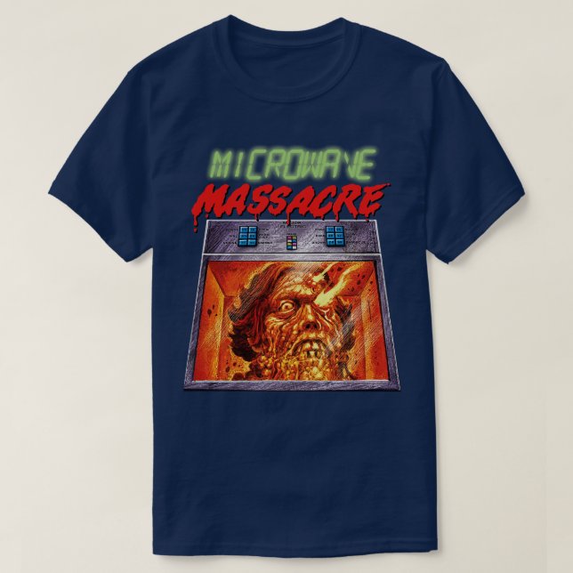 Microwave Massacre Cult Classic Comedy Horror Fan  T-Shirt (Design Front)
