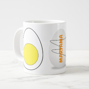 Microwave Omelette Mug Eggs (Name & Monogram Gift)