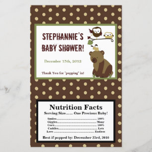 Microwave Popcorn Wrapper Enchanted Hollow Forest