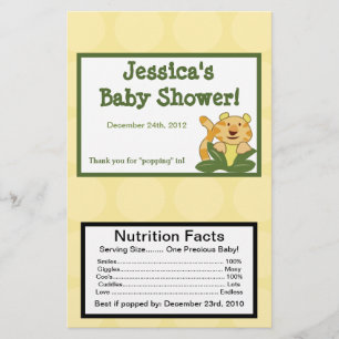 Microwave Popcorn Wrapper Jungle Babies