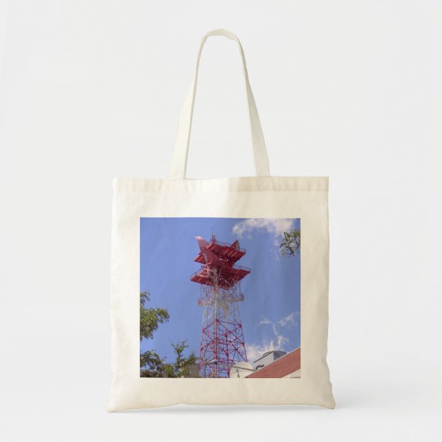 Microwave Relay Radio Telecom Tower Tote Bag (Front)