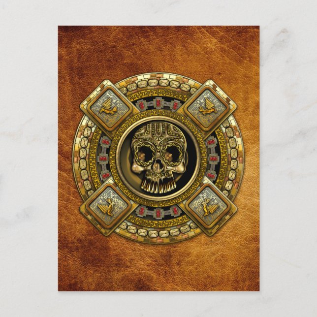 Mictlantecuhtli – Aztec God of Death Postcard (Front)
