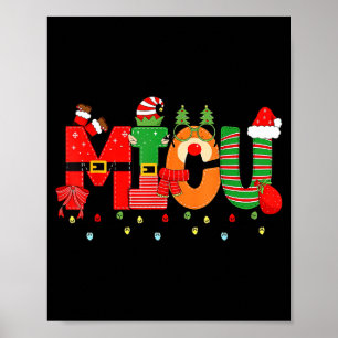 Micu medical intensive care unit nurse rn christma poster