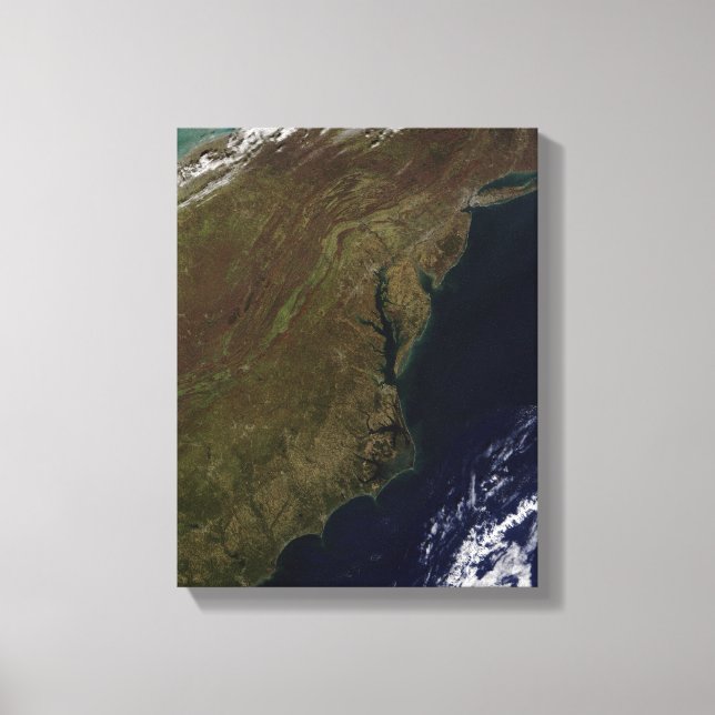 Mid-Atlantic United States Canvas Print (Front)