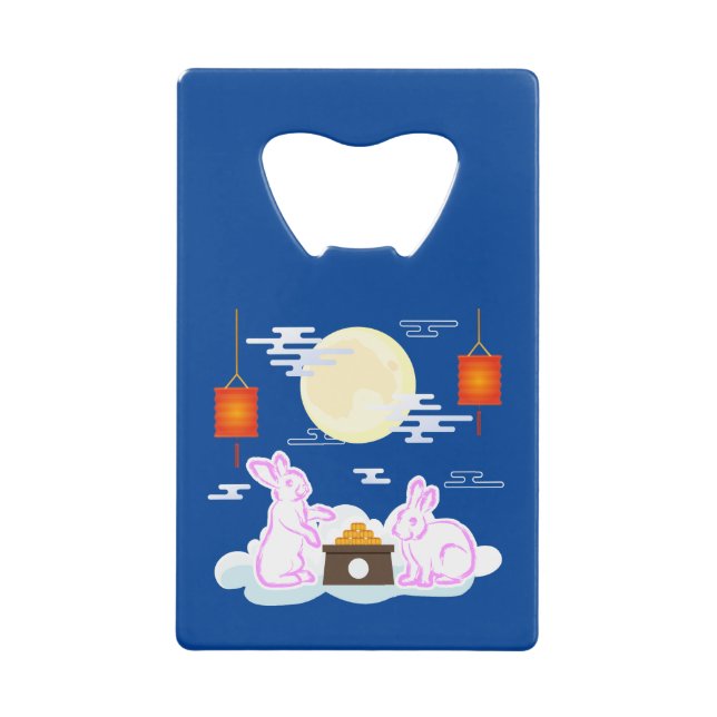 Mid Autumn Festival Moon Rabbit Mooncake Clouds (Front)