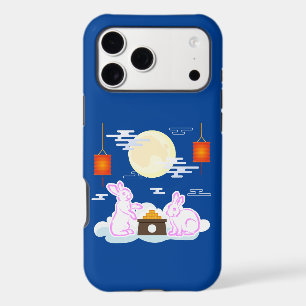 Mid Autumn Festival Moon Rabbit Mooncake Clouds