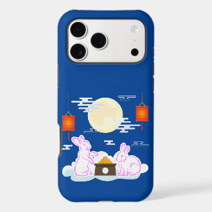 Mid Autumn Festival Moon Rabbit Mooncake Clouds