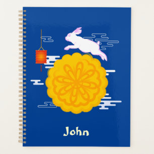 Mid Autumn Festival Mooncake Jumping Moon Rabbit Planner