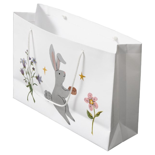 Mid Autumn Festival | Mooncake Rabbit Gift Bag (Front Angled)