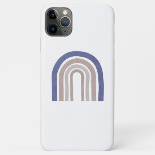 Mid Century Arches - Blue and Beige iPhone 11 Pro Max Case