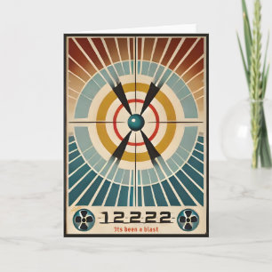 Mid Century Atomic Age Art Its Been A Blast Card