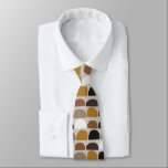 Mid Century Botanical Abstract Terracotta Boho    Tie<br><div class="desc">Mid Century Botanical Abstract Terracotta Boho</div>