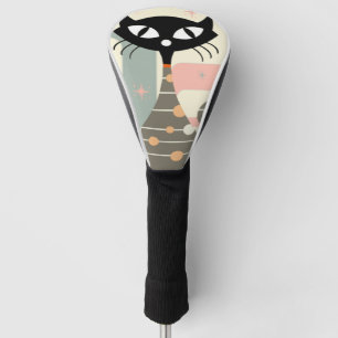 Mid Century Cat Mid-Century Modern Golf Head Cover