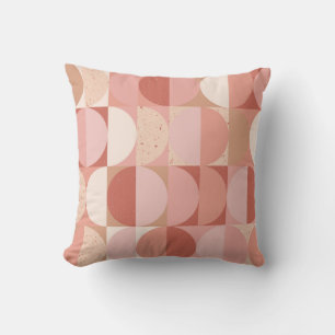 Mid-Century Circles: Modern Geometric Pattern. Cushion