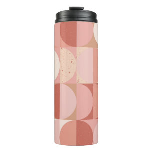 Mid-Century Circles: Modern Geometric Pattern. Thermal Tumbler