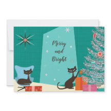 Mid-Century Design Holiday Card