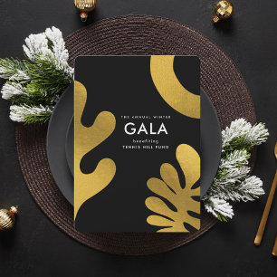 Mid Century Gala Invitation