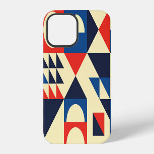 Mid-Century Geometric: Funky Retro Pattern. iPhone 12 Case
