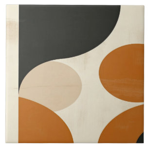 Mid-Century Geometric Mastery No 1 Tile