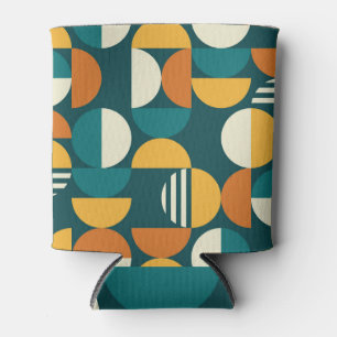 Mid-Century Geometric: Retro Minimalist Design. Can Cooler