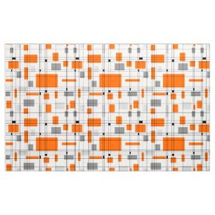 Mid Century Grid Fabric