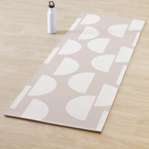 Mid Century Half Moon Glam #2 #abstract #geo #art Yoga Mat
