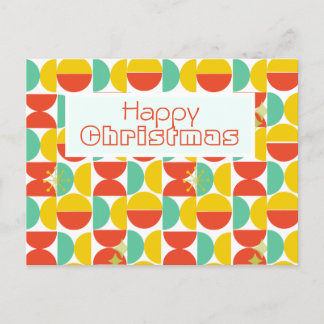 Mid Century Holiday Postcard