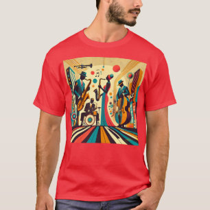 Mid Century Jazz Age Quartet T-Shirt