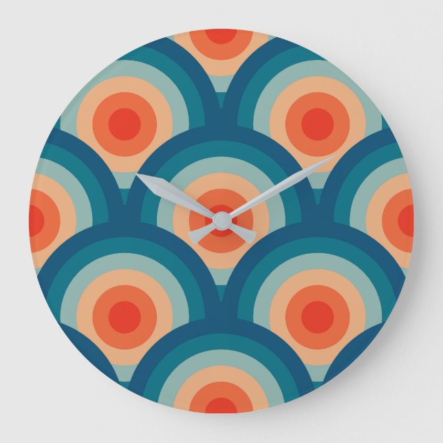 Mid Century Large Clock (Front)